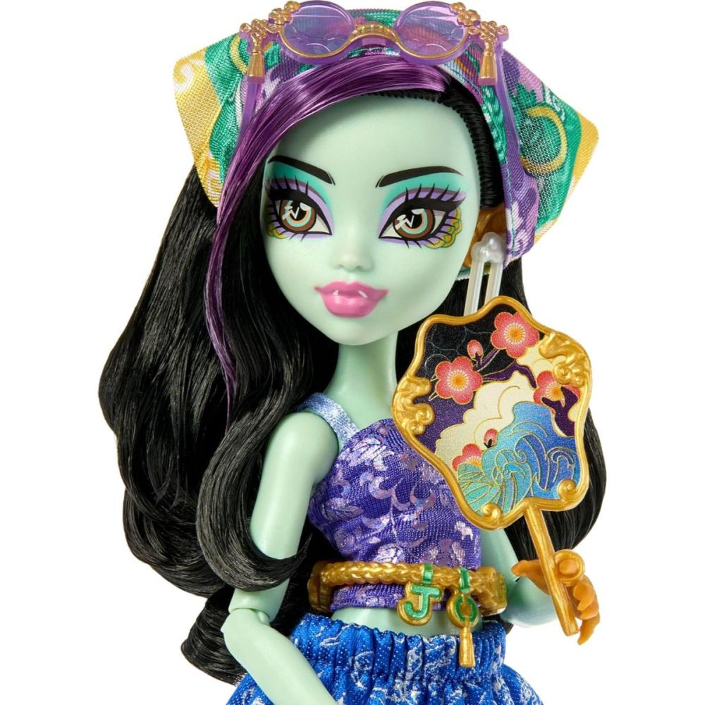 Кукла с аксесоари, Monster High, Skulltime Secrets, Gore-Geous Oasis, Jinafire Long, JDR52