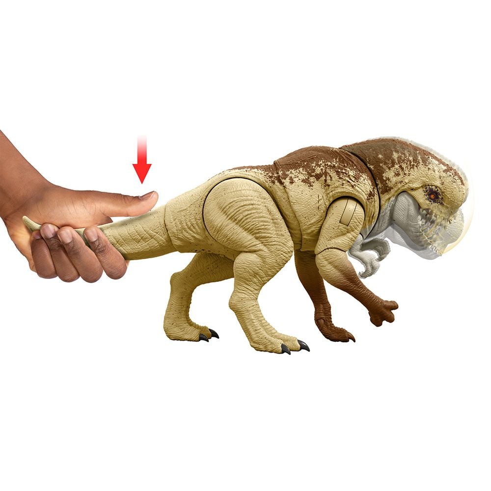 Подвижна фигурка, Jurassic World Rebirth, Rumble N Rampage, Distorsus Rex, JGB58