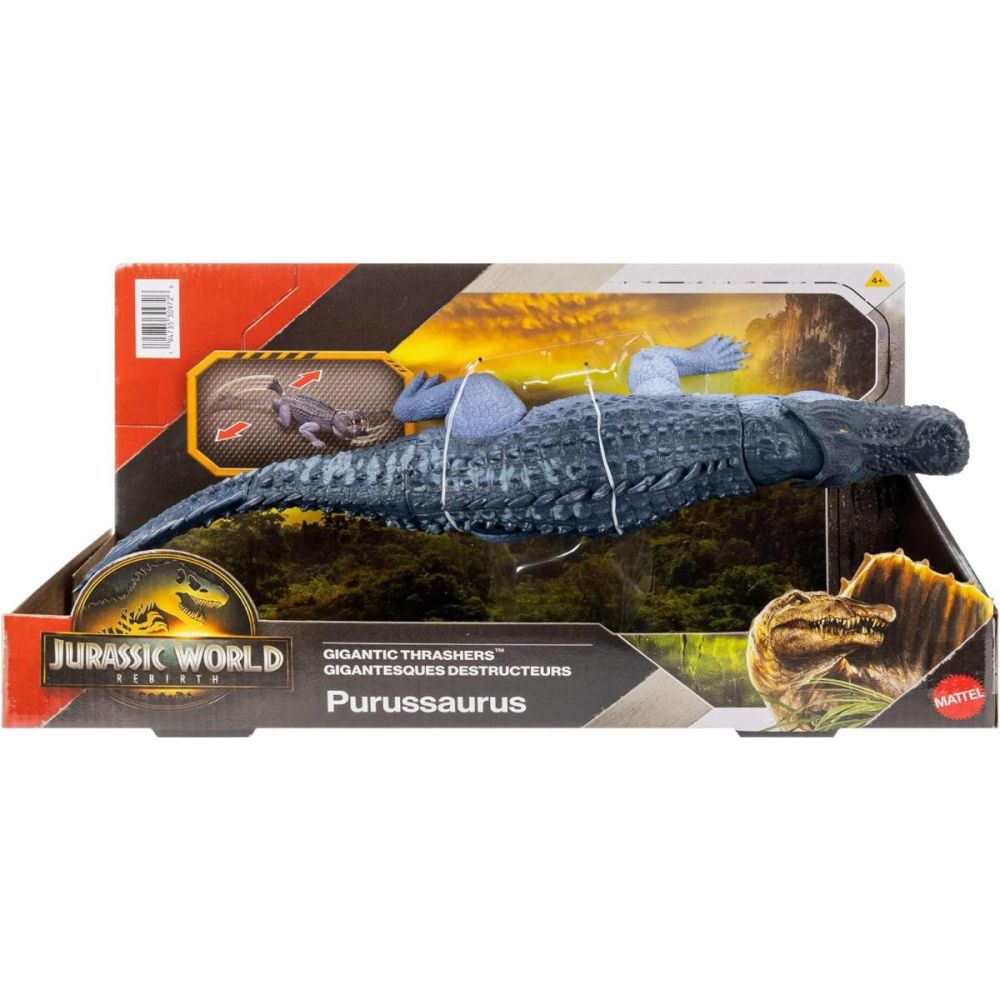 Подвижна фигурка, Jurassic World Gigantic Thrashers, Purussaurus, JGB94