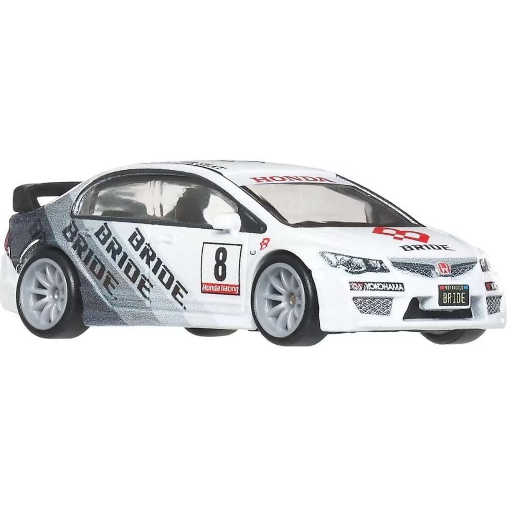 Автовоз с количка Hot Wheels, Car Culture Team Transport, HW Honda Civic Type-R и Kousoku Hauler, JHX94