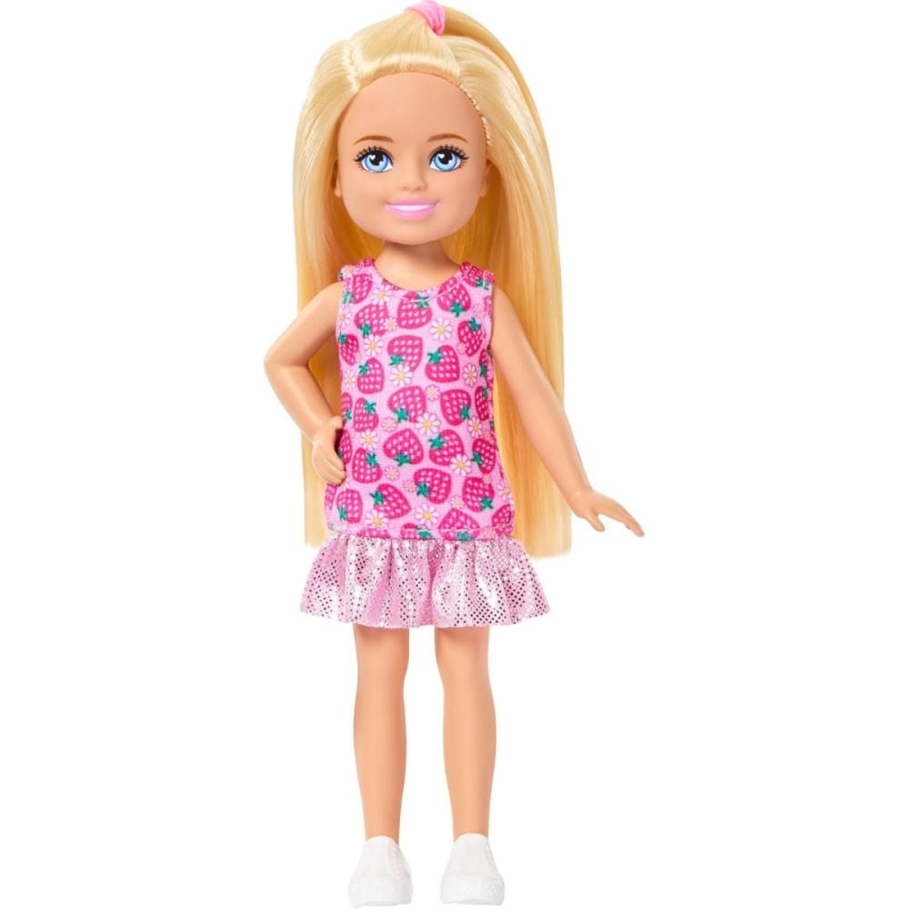 Кукла Barbie, Family&Friends, Club Chelsea, Strawberry Dress, JJB33