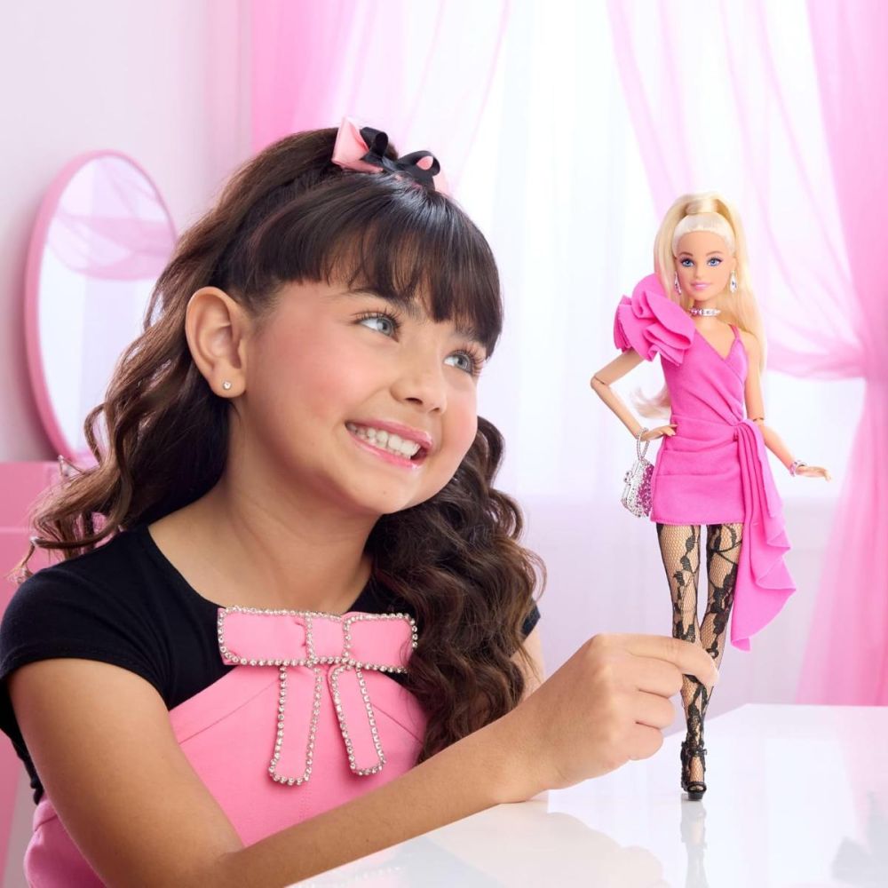 Кукла с розова рокля, Barbie Deluxe Style, JJN73