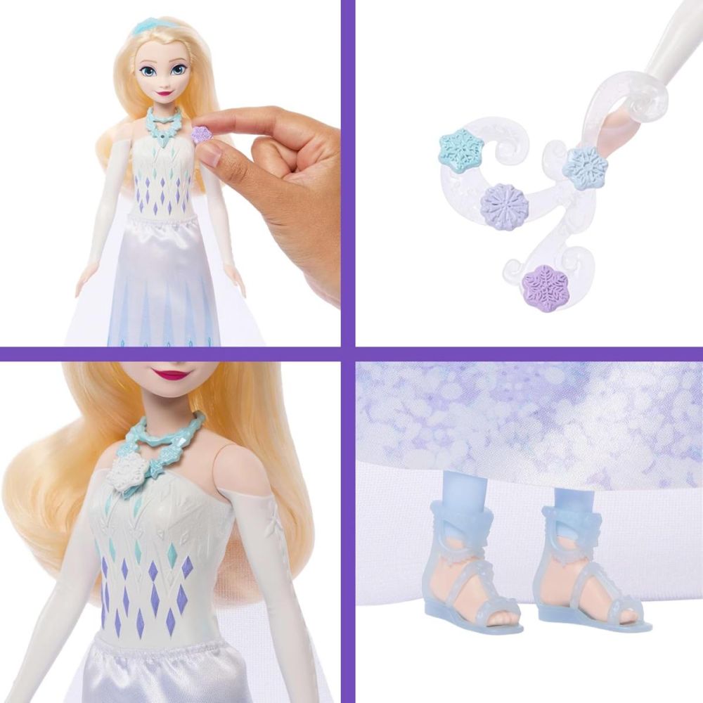 Кукла с аксесоари изненада, Disney Frozen, Jewel Reveal, Елза, JJY36