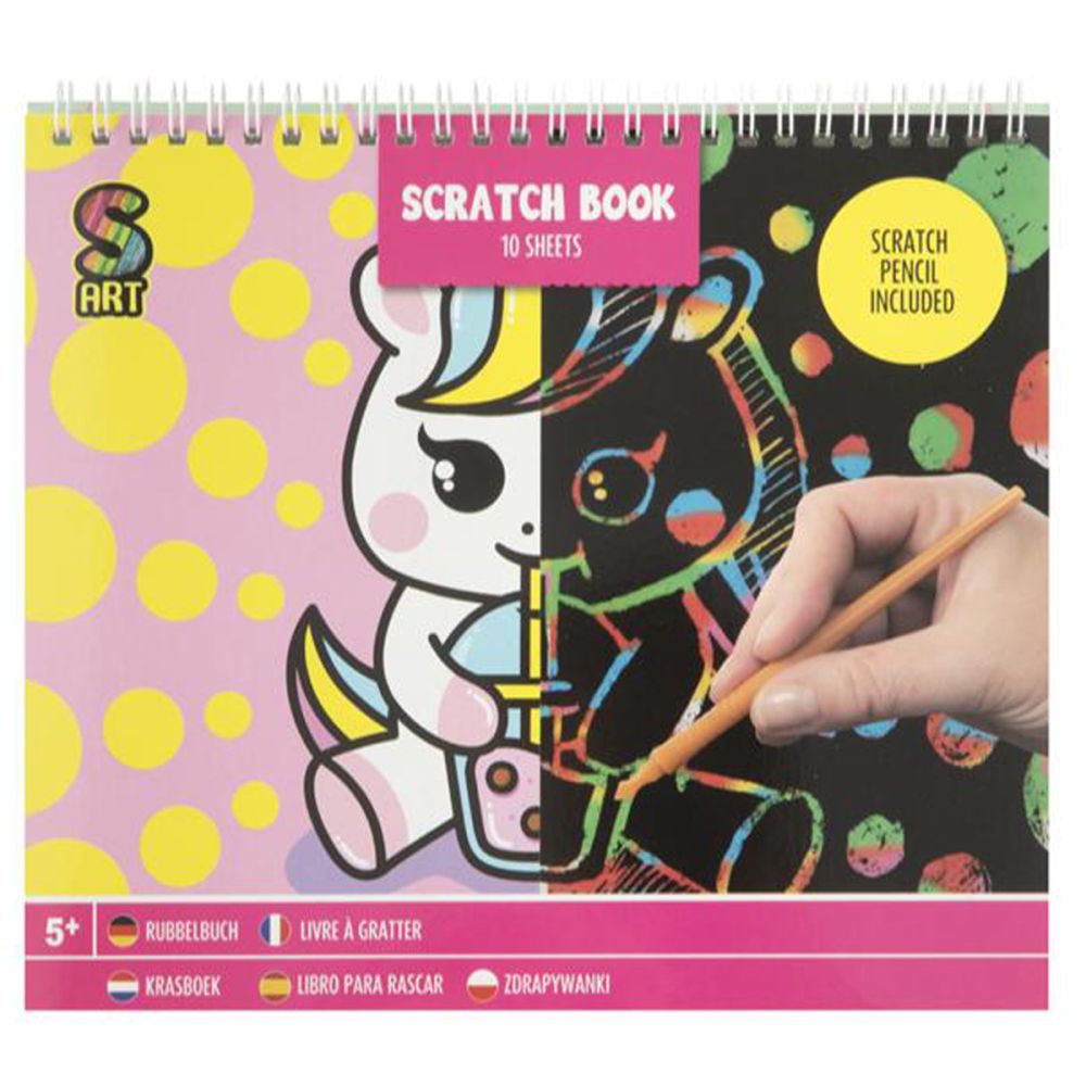 Скреч книжка Grafix, Scratch, 10 страници