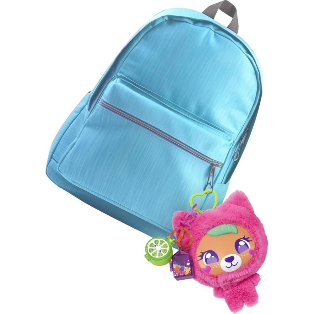Комплект за игра с кукла Polly Pocket, Plushie Bear Compact, JKC79