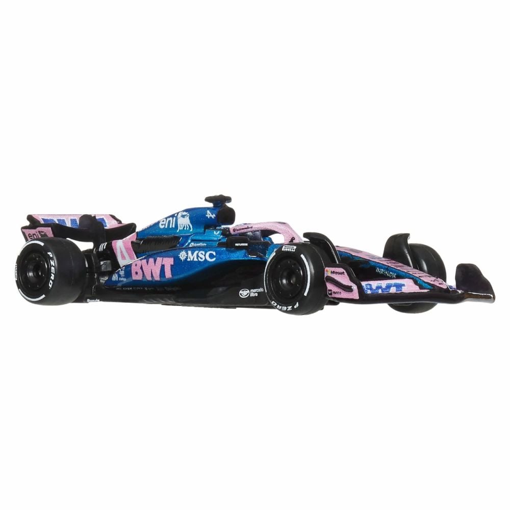 Метална състезателна количка, Hot Wheels, BWT Alpine 2025, Formula 1 Team 10, JKD82