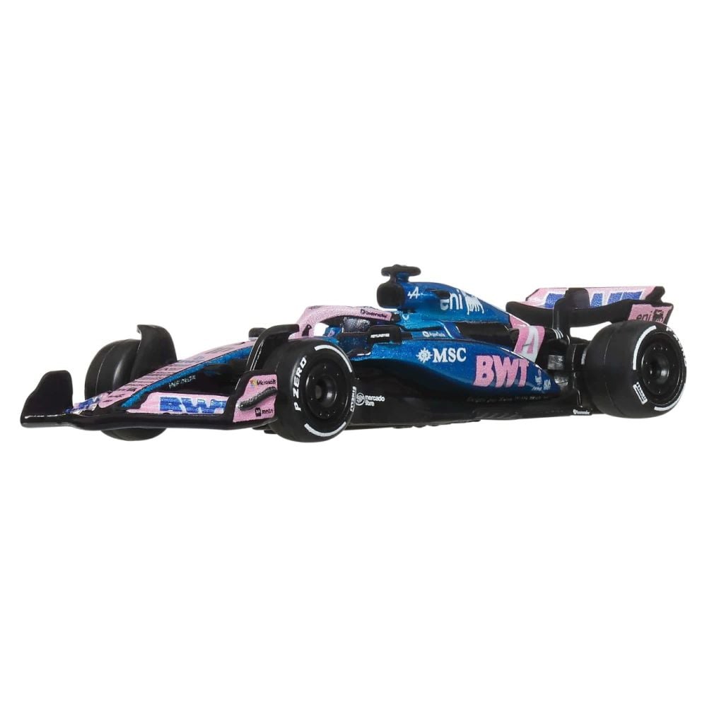 Метална състезателна количка, Hot Wheels, BWT Alpine 2025, Formula 1 Team 10, JKD82