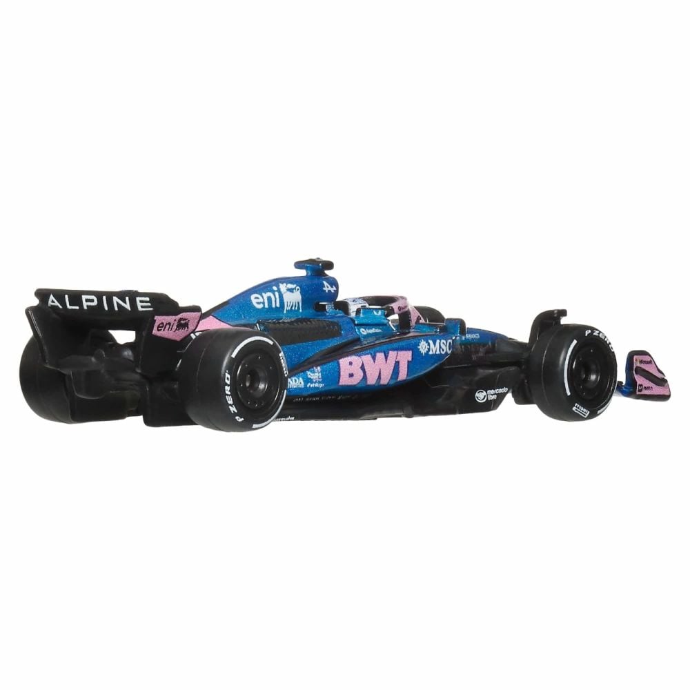 Метална състезателна количка, Hot Wheels, BWT Alpine 2025, Formula 1 Team 10, JKD82