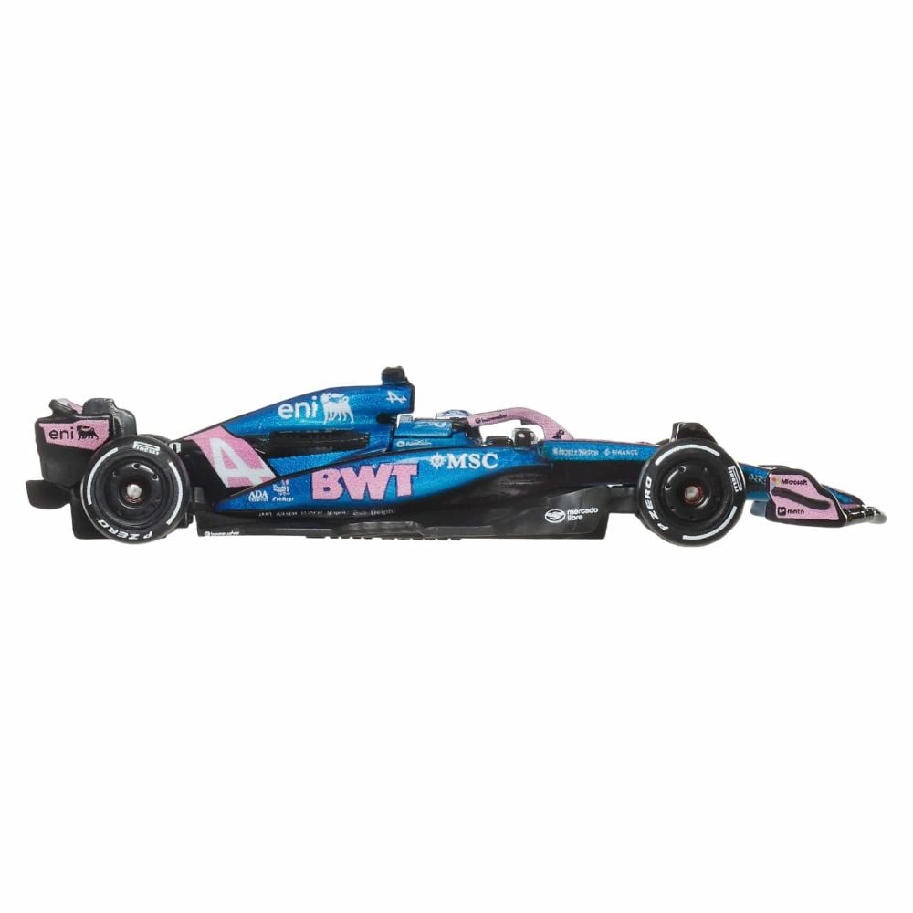 Метална състезателна количка, Hot Wheels, BWT Alpine 2025, Formula 1 Team 10, JKD82