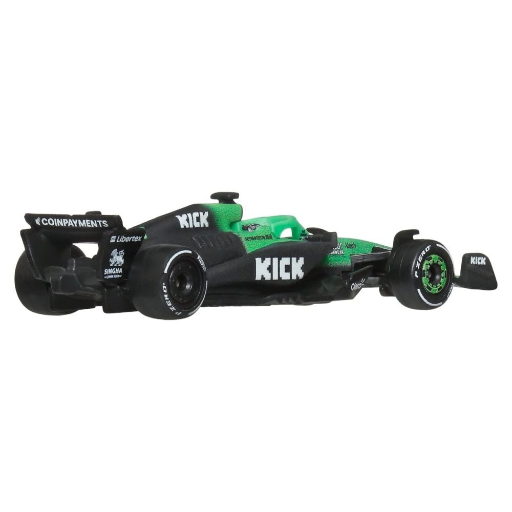 Метална състезателна количка, Hot Wheels, Kick Sauber 2025, Formula 1 Team 27, JKD84