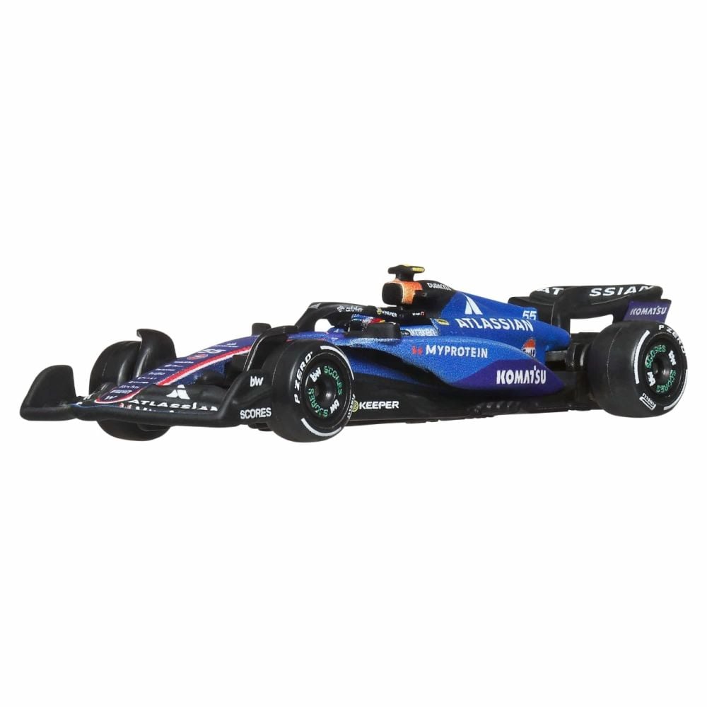 Метална състезателна количка, Hot Wheels, Atlassian Williams Racing 2025, Formula 1 Team 55, JKD85