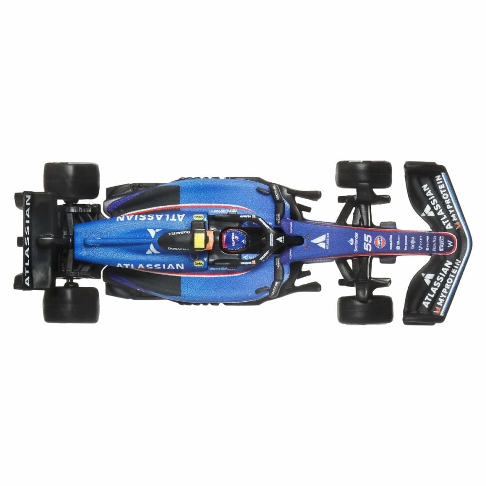 Метална състезателна количка, Hot Wheels, Atlassian Williams Racing 2025, Formula 1 Team 55, JKD85