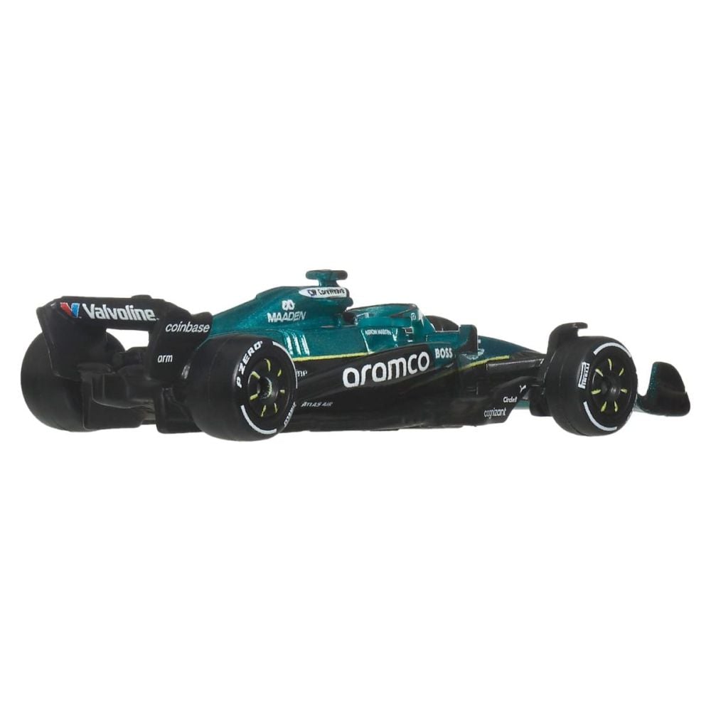 Метална състезателна количка, Hot Wheels, Aramco Team, 2025 Formula 1 Aston Martin #18, JKD87