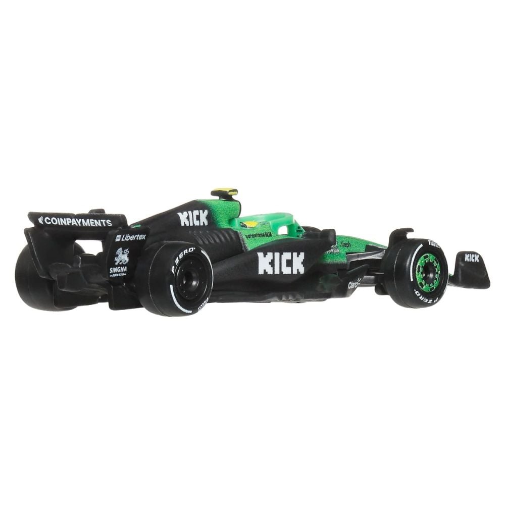 Метална състезателна количка, Hot Wheels, Kick Sauber 2025, Formula 1 Team 5, JKD89