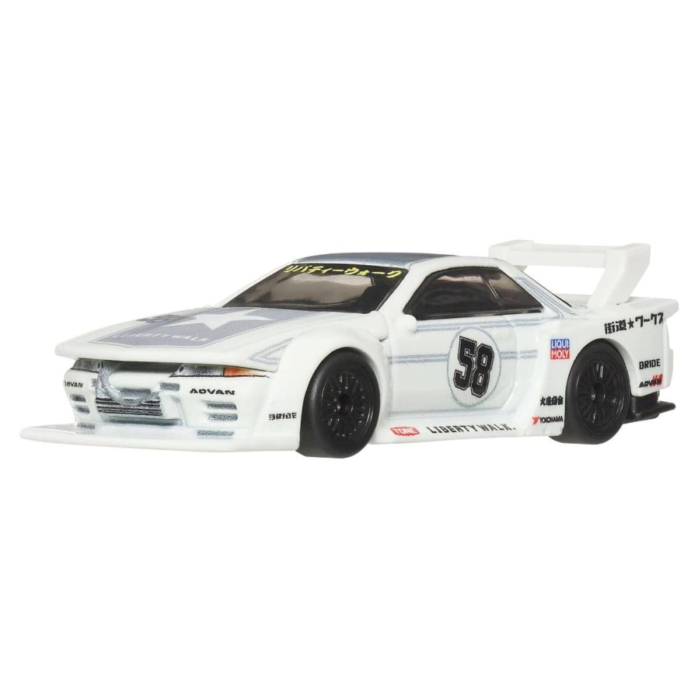 Метална количка, Hot Wheels Premium, Car Culture, Aero Styles, LB-Kaido Works Nissan R32 Skyline GT-R, JKF05