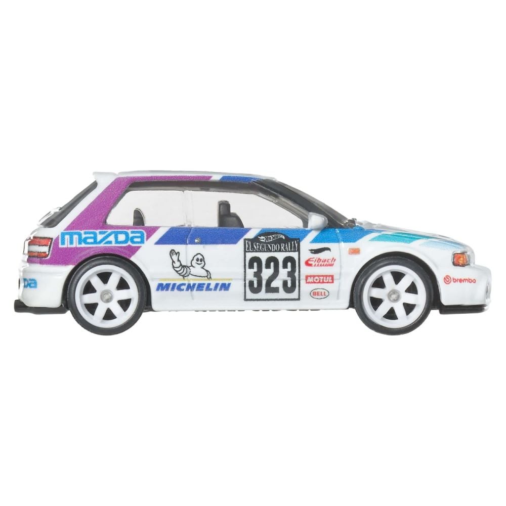Метална количка, Hot Wheels Premium, Car Culture, Mazda 323 GTR, JKF17