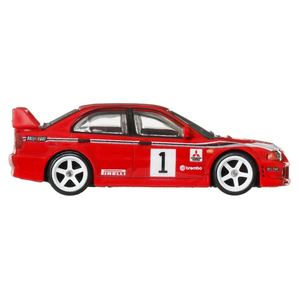 Метална кола, Hot Wheels Premium, Car Culture, Thrill Climbers, Mitsubishi Lancer Evolution VI, JKF19