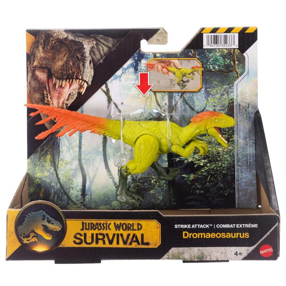 Подвижна фигурка, Jurassic World Survival, Strike Attack, Dromaeosaurus, JKL71