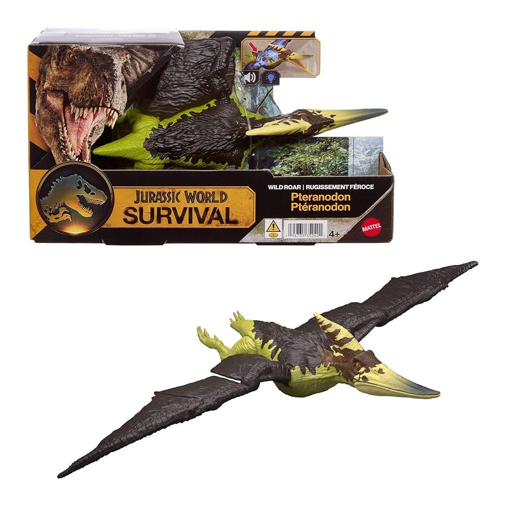 Подвижна фигурка, Jurassic World Survival, Wild Roar, Pteranodon, JKL78