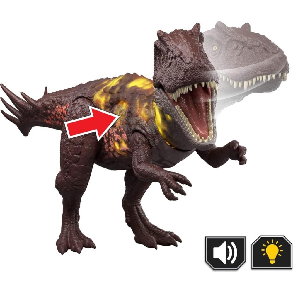 Подвижна фигурка, Jurassic World Survival, Wild Roar, Metriacanthosaurus, JKL83