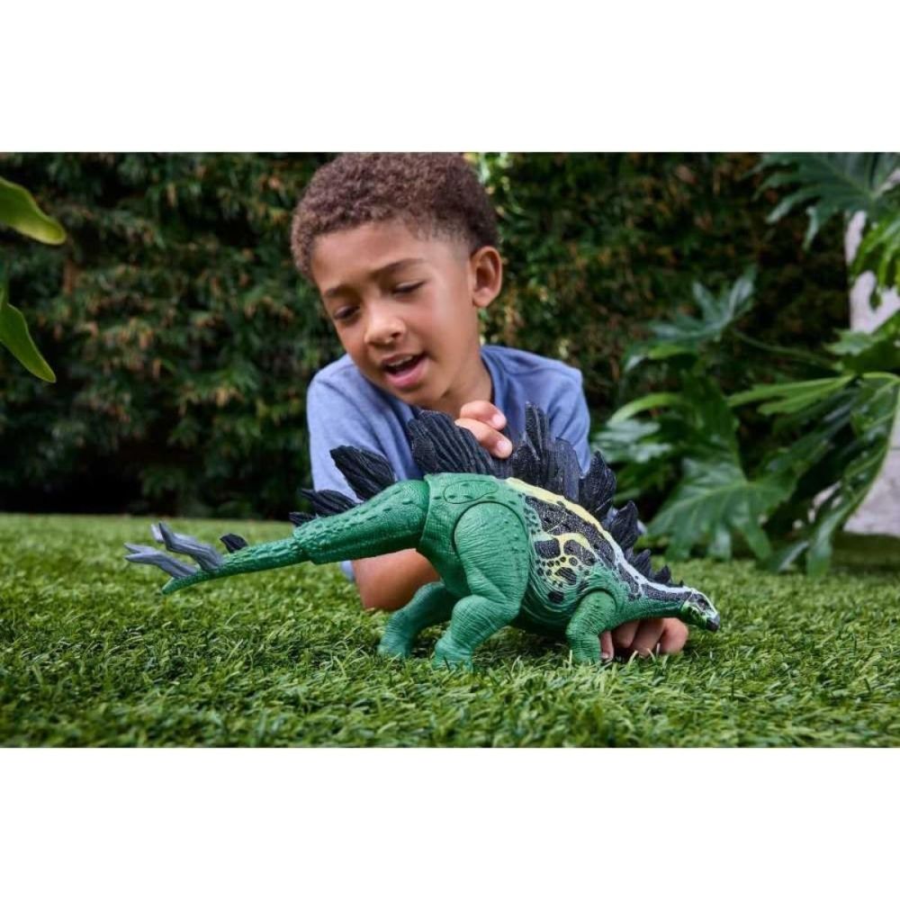 Подвижна фигурка, Jurassic World Survival, Wild Roar, Stegosaurus, JKL85