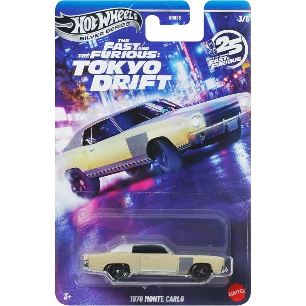 Количка Fast and Furious, Hot Wheels, Tokyo Drift, 1970 Monte Carlo, JKX07