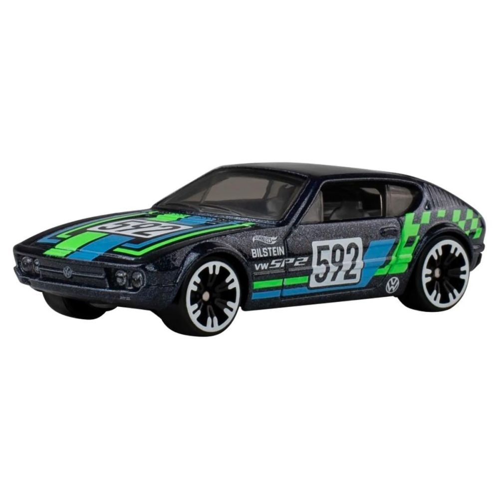 Метална количка, Hot Wheels, Neon Speeders, Volkswagen SP2, JKX98