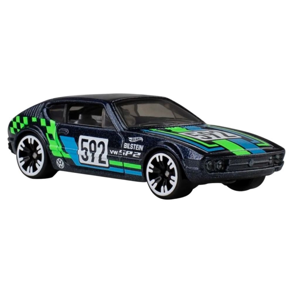 Метална количка, Hot Wheels, Neon Speeders, Volkswagen SP2, JKX98