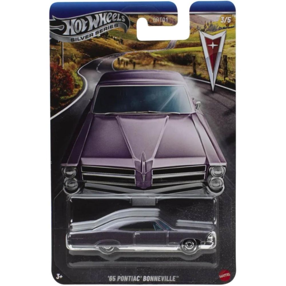 Метална количка, Hot Wheels, '65 Pontiac Bonneville, JKY12