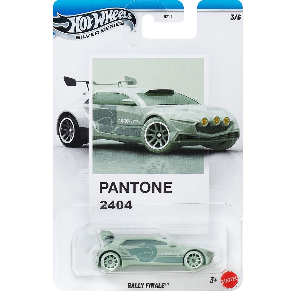 Метална кола, Hot Wheels, Silver Series, Pantone 2404, Rally Finale, JKY54
