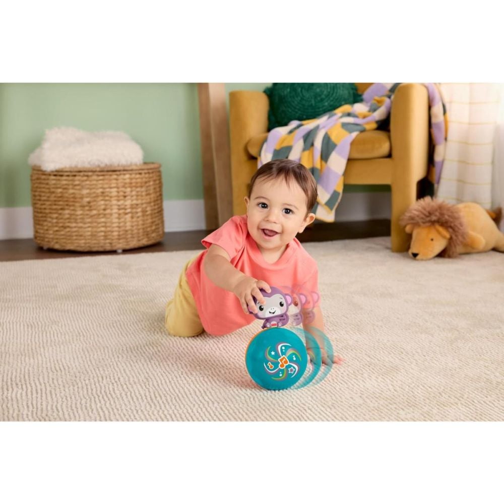 Играчка за бебета, Fisher Price, Crawling Musical Monkey, JLB95