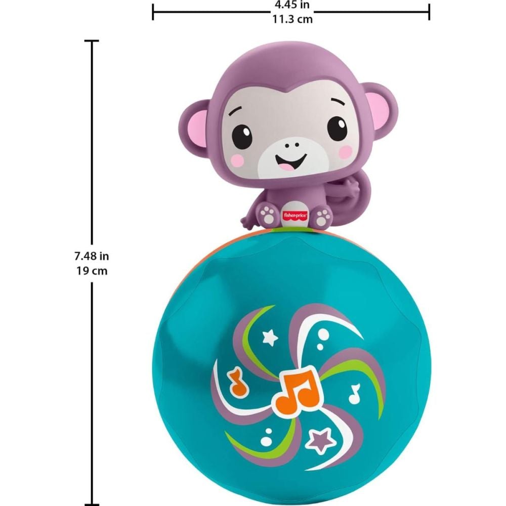 Играчка за бебета, Fisher Price, Crawling Musical Monkey, JLB95