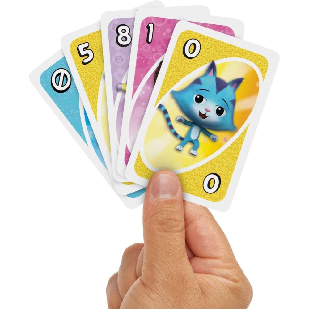 Настолна игра, Uno Junior, Gabbys Dollhouse, JLH17