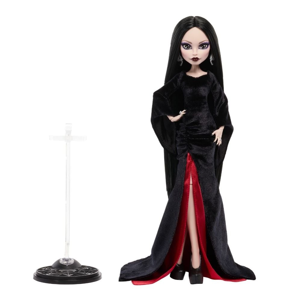 Кукла Monster High X Wednesday, Morticia Addams, JLK99