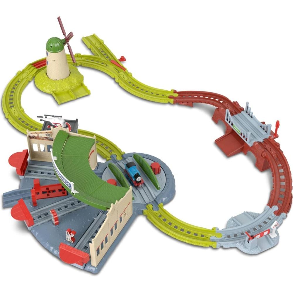 Комплект за игра с локомотива Thomas and Friends, Изследване на депото в Tidmouth, JLL36.