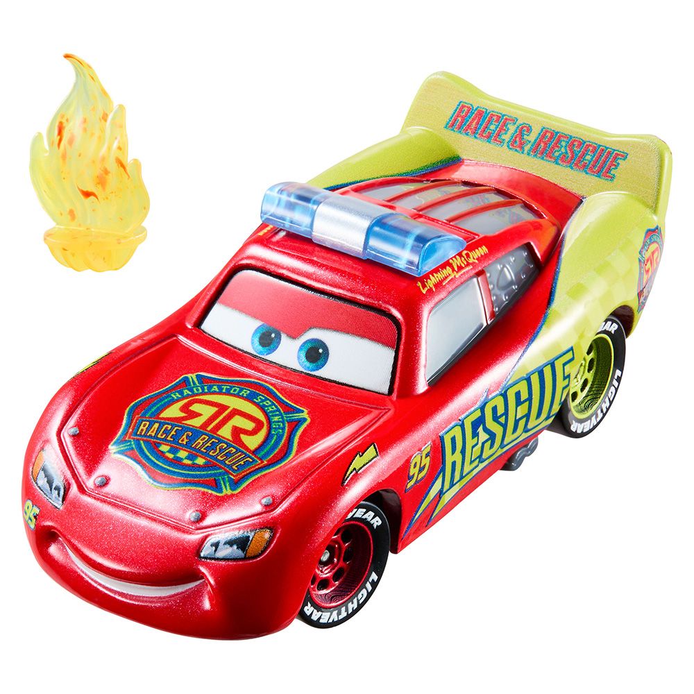 Кола с аксесоар, Disney Cars, Lightning McQueen, 1:55 JMX73