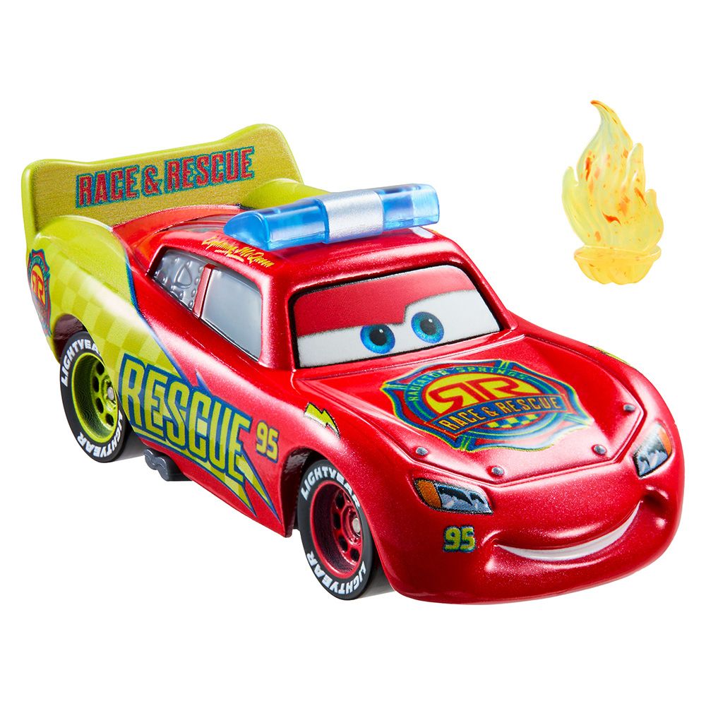 Кола с аксесоар, Disney Cars, Lightning McQueen, 1:55 JMX73