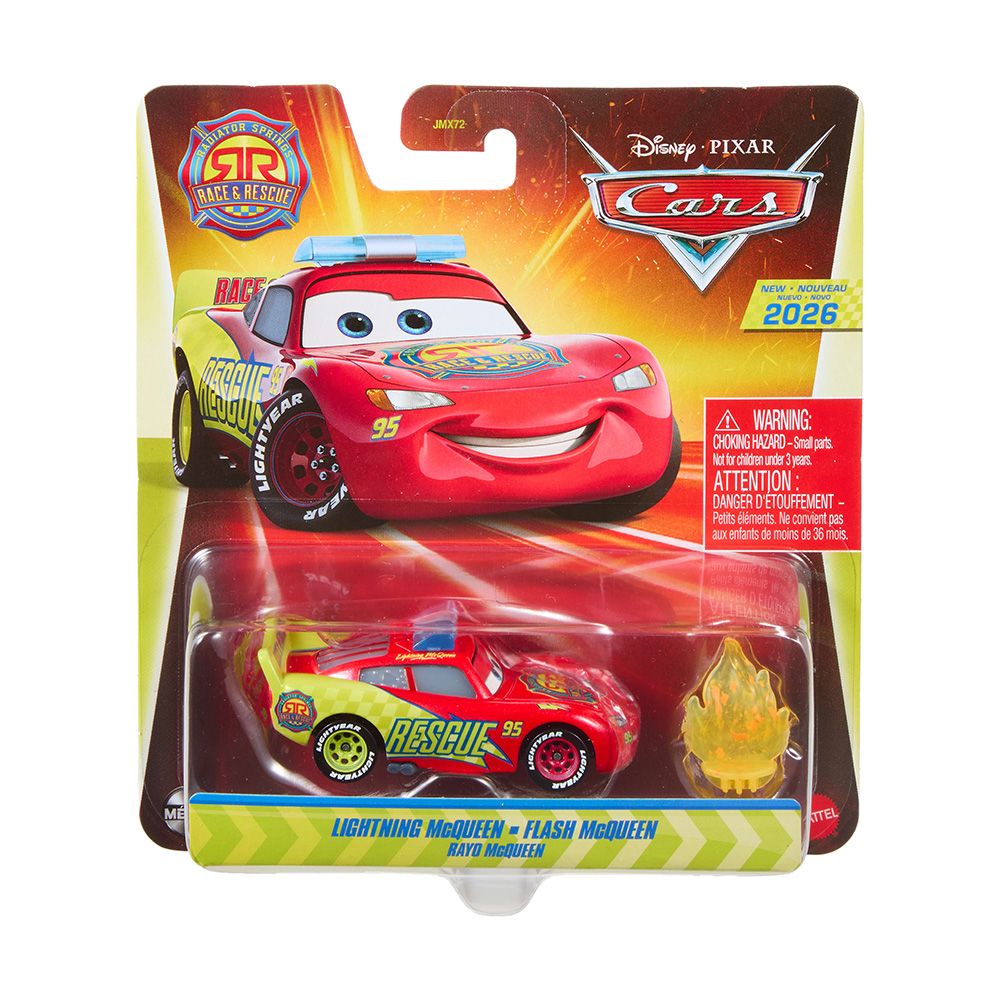 Кола с аксесоар, Disney Cars, Lightning McQueen, 1:55 JMX73