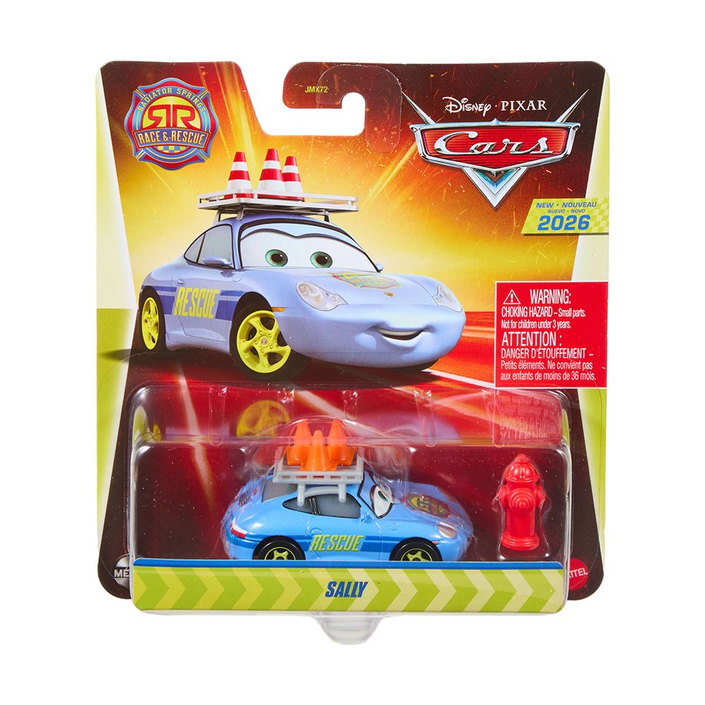 Кола с аксесоар, Disney Cars, Sally, 1:55, JMX76