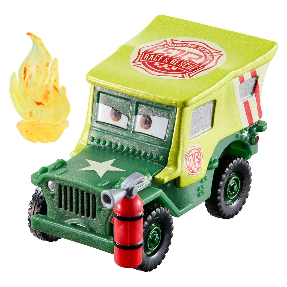 Кола с аксесоар, Disney Cars, Sarge, 1:55, JMX77