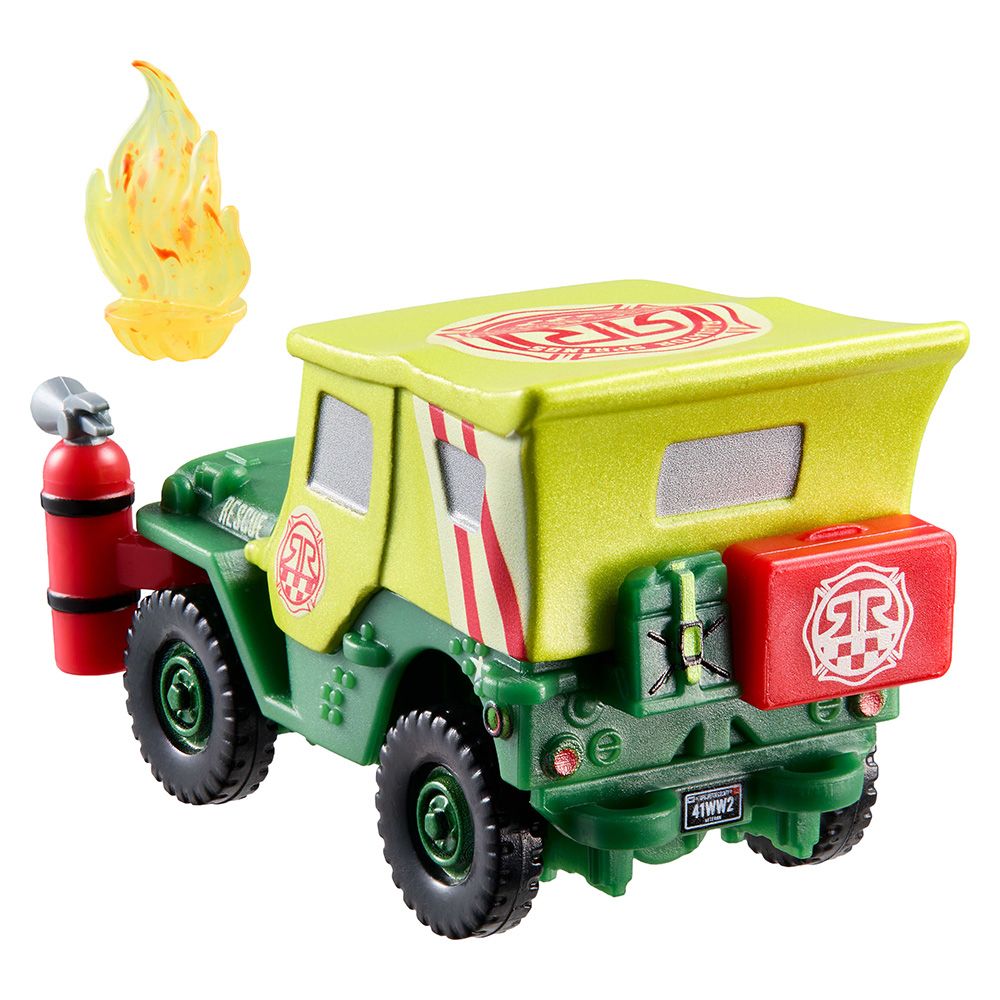 Кола с аксесоар, Disney Cars, Sarge, 1:55, JMX77