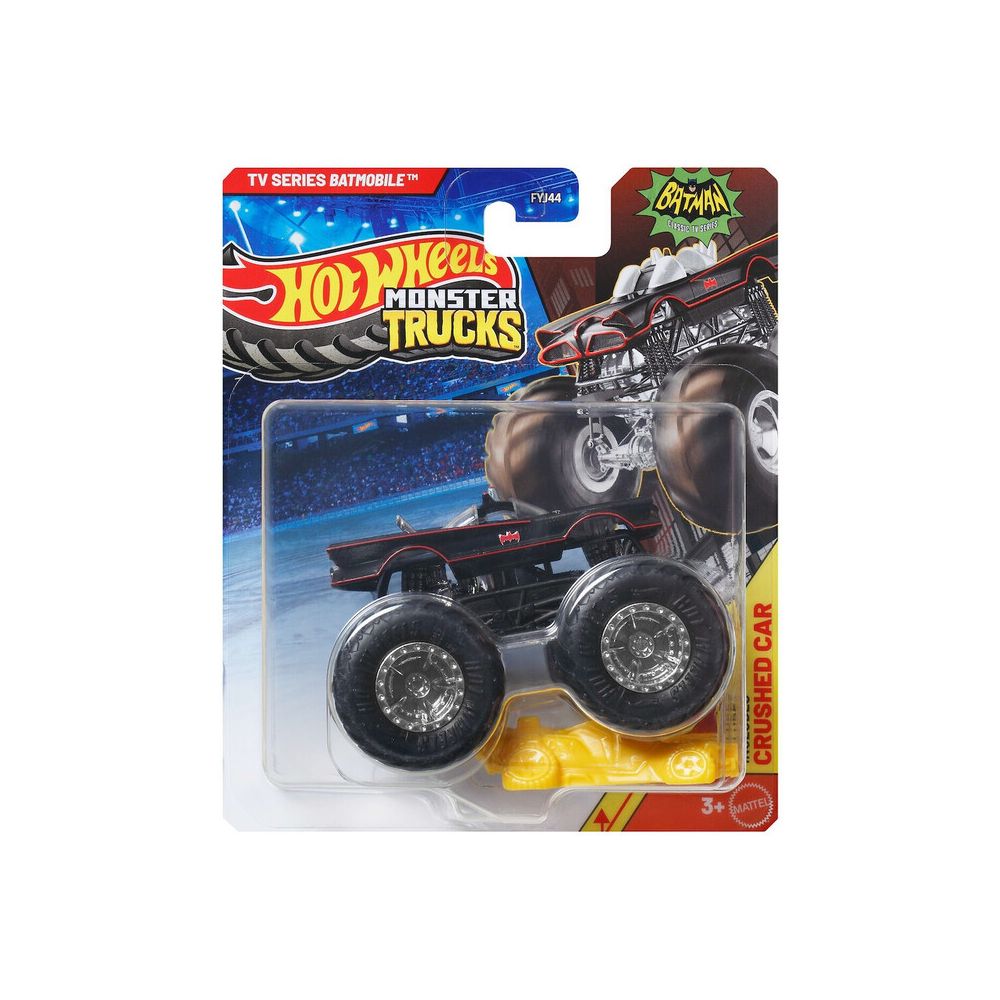 Количка Hot Wheels, Monster Truck, Tv Series Batmobile, JND65