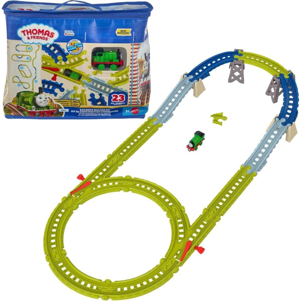 Комплект за игра с локомотив и железопътна линия, Thomas and Friends, Percy, JNF84