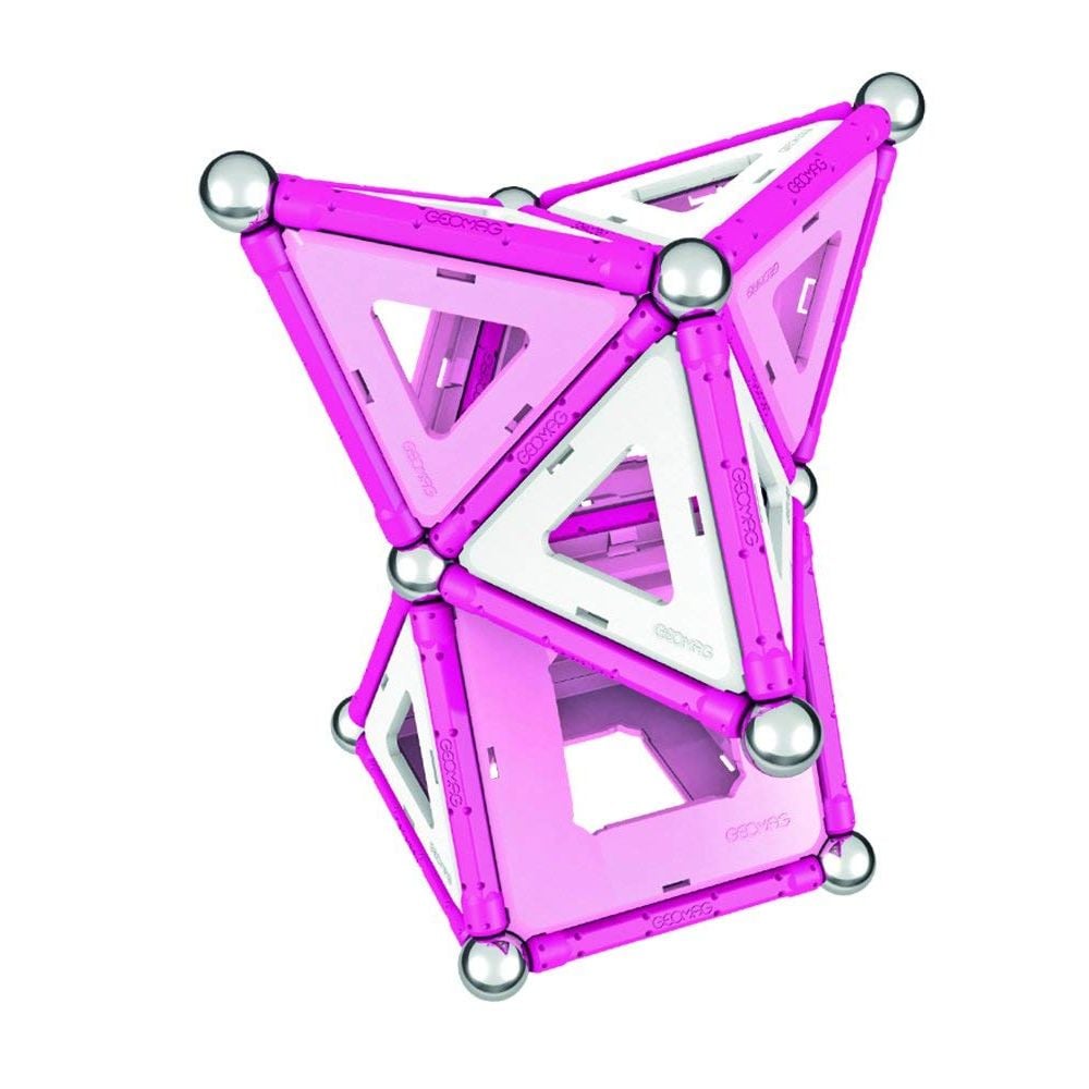 Игра с магнитна конструкция Geomag Pink, 68 части