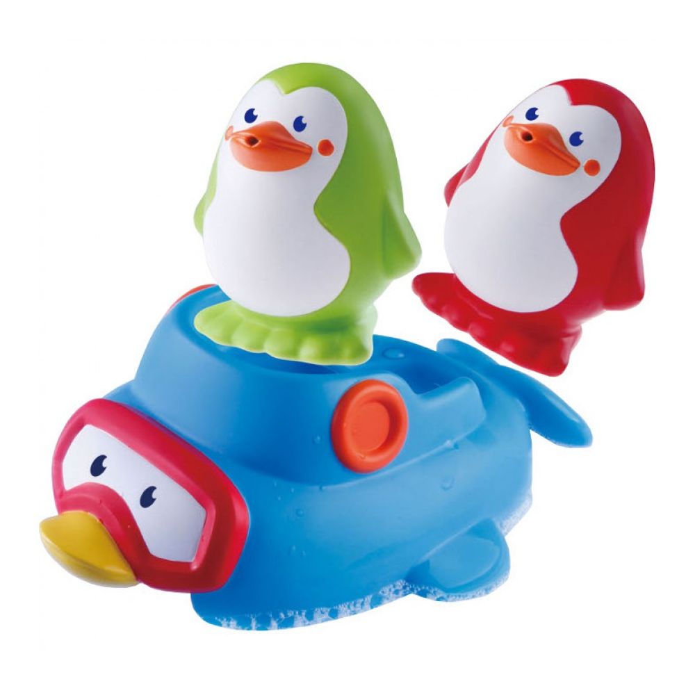 Играчка за баня B Kids - Плаващи пингвини