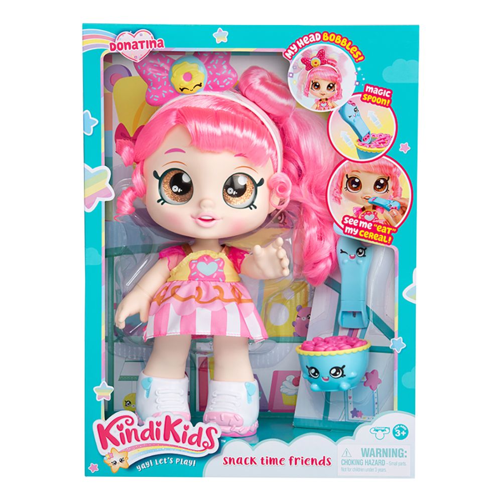 Кукла с аксесоари Kindi Kids, Донатина 