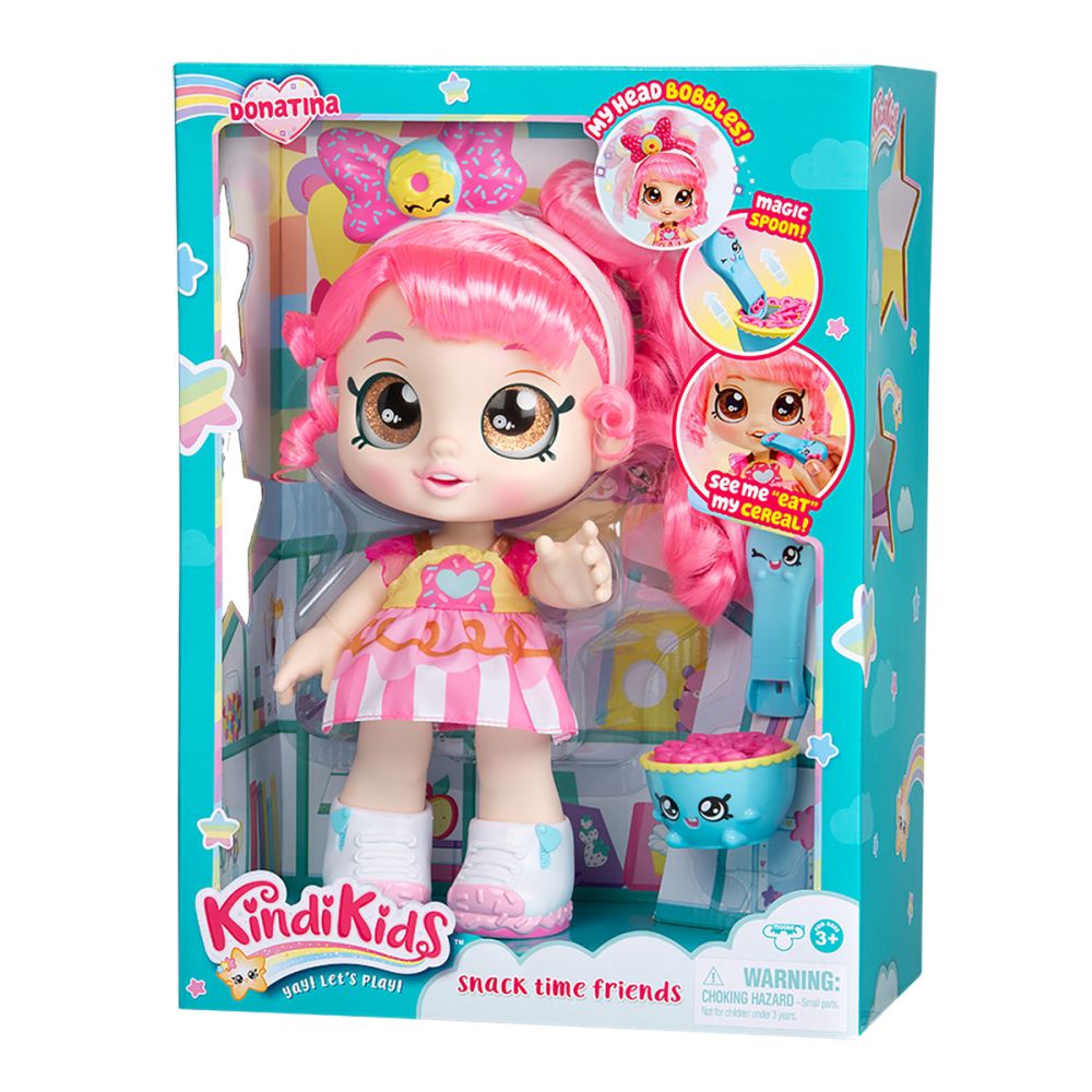 Кукла с аксесоари Kindi Kids, Донатина 
