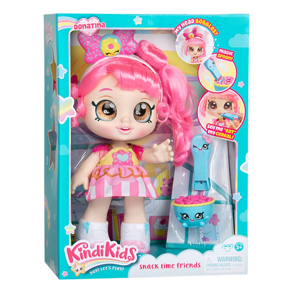 Кукла с аксесоари Kindi Kids, Донатина 