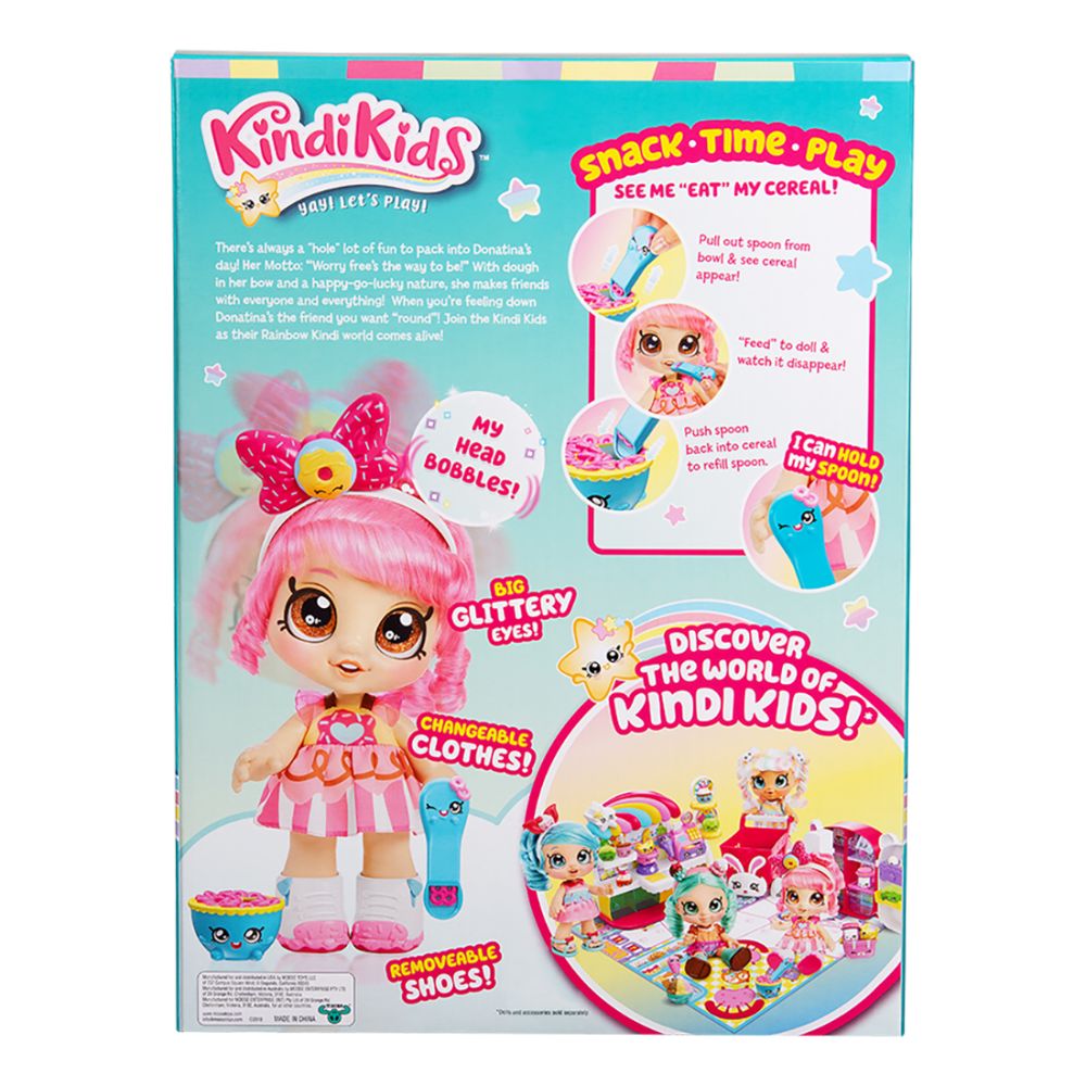 Кукла с аксесоари Kindi Kids, Донатина 
