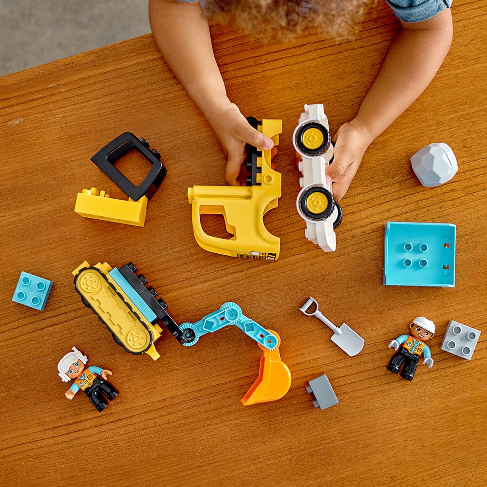 LEGO® DUPLO® - Камион и екскаватор с вериги (10931)